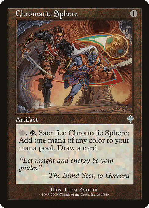 Chromatic Sphere – Invasion (INV-299) Magic: The Gathering card Hoofdafbeelding