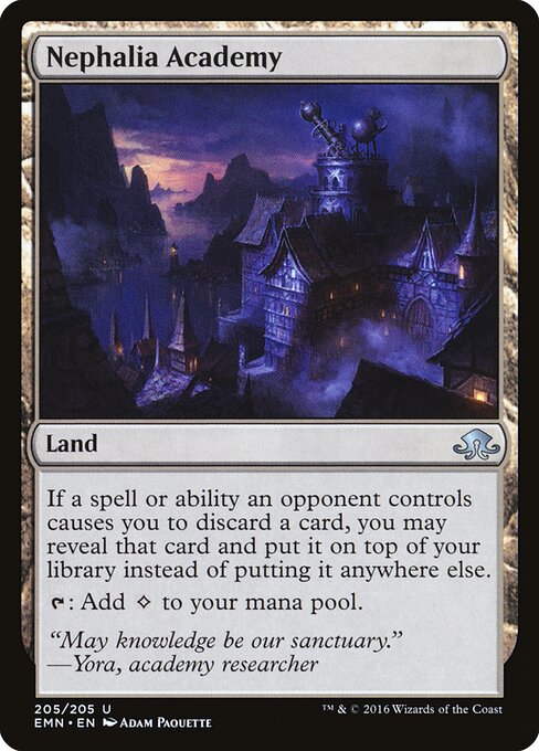 Nephalia Academy – Eldritch Moon (EMN-205) Magic: The Gathering card