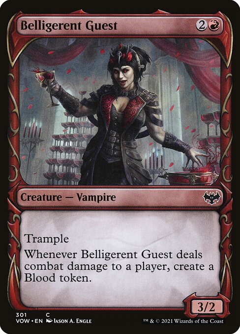 Belligerent Guest – Innistrad: Crimson Vow (VOW-301) Magic: The Gathering card | LC-REM-20260804-15376301490508-924b1c15-811a-4d11-a481-f904002a6740