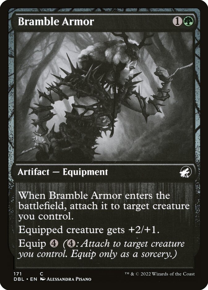Bramble Armor (V.1) - Innistrad: Double Feature (Common) [DBL-171] Image principale du produit