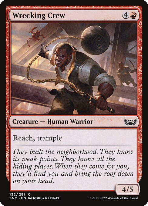 Wrecking Crew – Streets of New Capenna (SNC-132) Magic: The Gathering card | LC-REM-20260804-15383473946956-92691507-b1ce-40d0-87e7-b79e81370511 Hauptbild