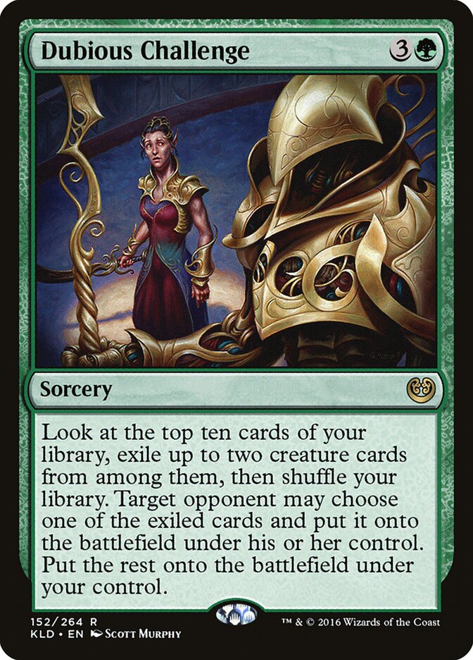 Dubious Challenge - Kaladesh (Rare) [KLD-152]