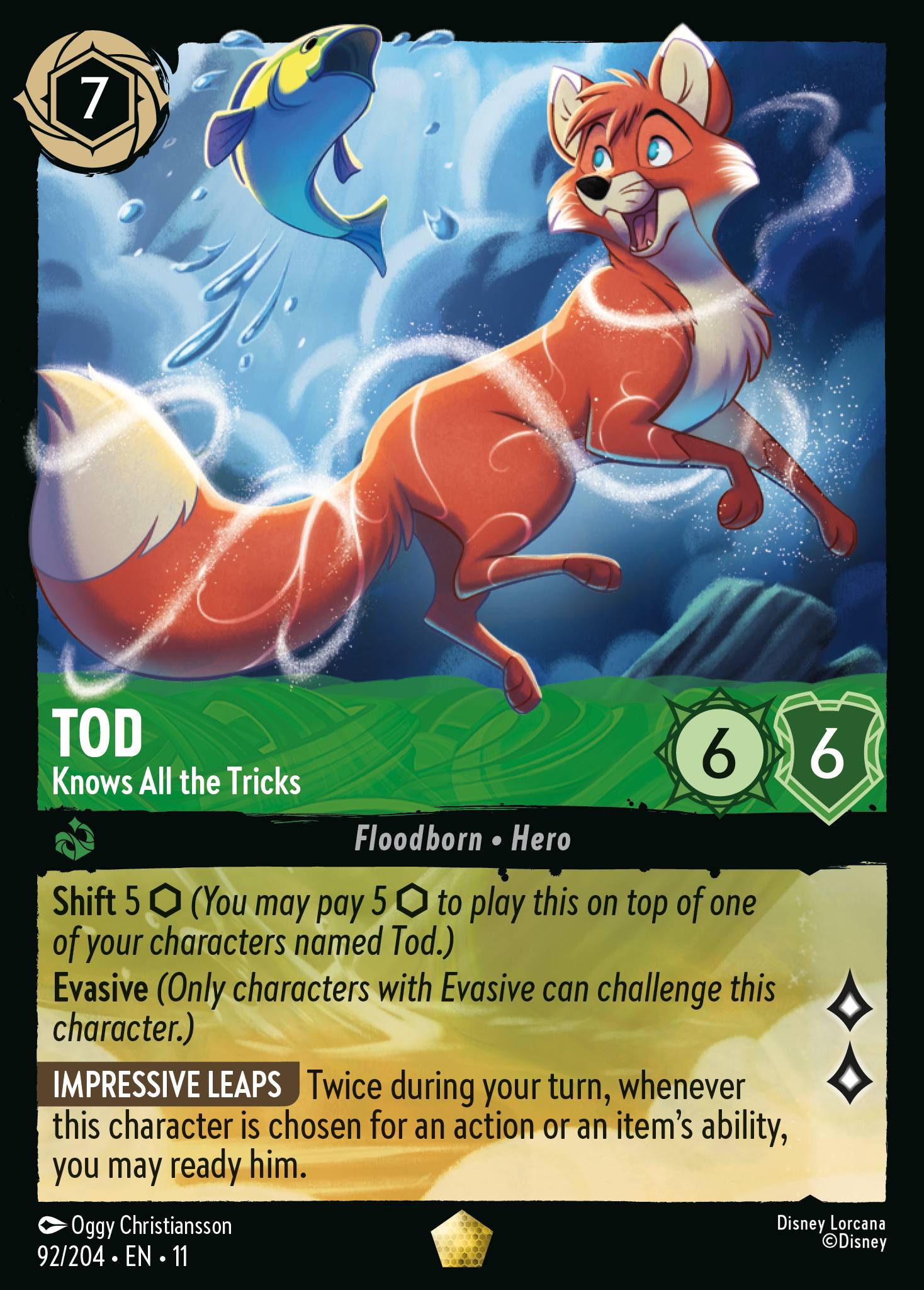 Tod - Knows All the Tricks — Winterspell (11WSP-92) Disney Lorcana card
