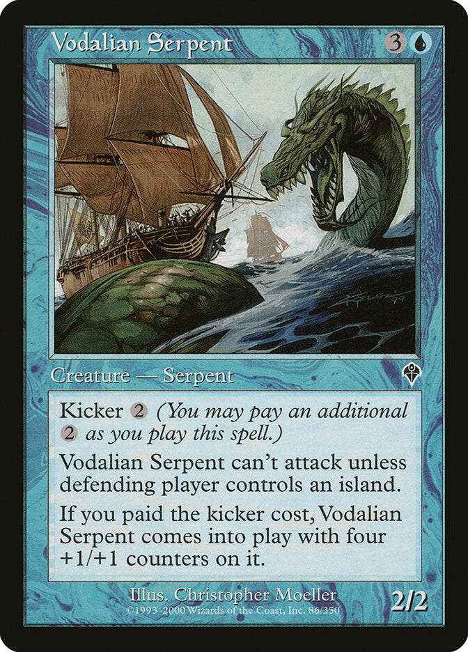 Vodalian Serpent - Invasion (Common) [INV-86]