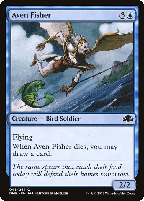 Aven Fisher – Dominaria Remastered (DMR-41) Magic: The Gathering card Main image