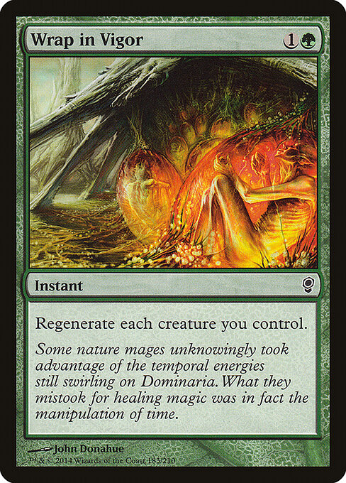 Wrap in Vigor – Conspiracy (CNS-183) Magic: The Gathering card | LC-REM-20260804-15151804252492-92d53533-b10e-430a-a6f6-58ecb508be77 Immagine principale del prodotto