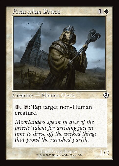 Avacynian Priest – Innistrad Remastered (INR-334) Magic: The Gathering card | LC-REM-20260804-15339918950732-92d8aba0-a327-4d78-94a3-0f79e27a3036 Main image