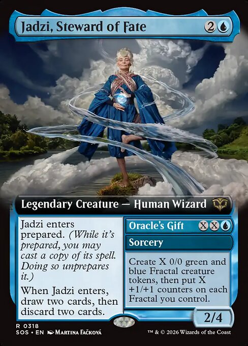 Jadzi, Steward of Fate // Oracle's Gift – Secrets of Strixhaven (SOS-318) Magic: The Gathering card | LC-REM-20260804-15765060616524-92fcf155-41ae-4275-8791-27ee95a2f7c0