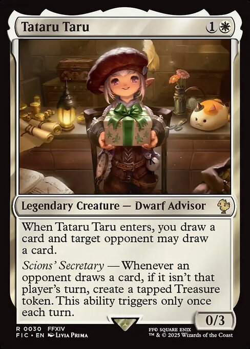Tataru Taru – Final Fantasy Commander (FIC-30) Magic: The Gathering card | LC-REM-20260804-15339678007628-93176e85-2343-43a8-8578-69699b464b86