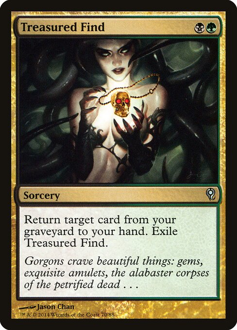 Treasured Find – Duel Decks: Jace vs. Vraska (DDM-70) Magic: The Gathering card | LC-REM-20260804-15532783468876-9317b616-eabe-461a-bd60-6dd8620becb4