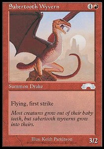 Sabertooth Wyvern - Exodus (Uncommon) [EXO-99] Imagen principal del producto