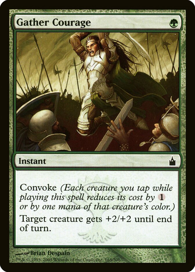 Gather Courage - Ravnica: City of Guilds (Common) [RAV-165] Main image