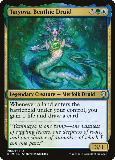 Tatyova, Benthic Druid – Dominaria (DOM-206) Magic: The Gathering card | LC-REM-20260804-15909424890188-93657aaa-7a0f-49ad-b026-6f79b3bd6768