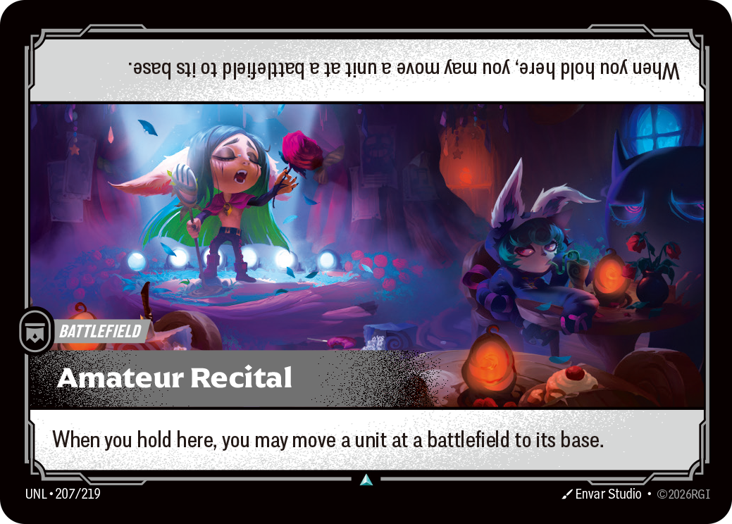 Amateur Recital - Unleashed (Uncommon) [UNL-207] Immagine principale del prodotto