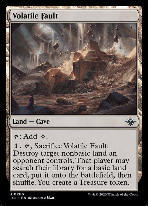 Volatile Fault – The Lost Caverns of Ixalan (LCI-286) Magic: The Gathering card | LC-REM-20260804-15393093124428-9385abf3-b067-4586-bf3d-175526cf8f0a Hauptbild
