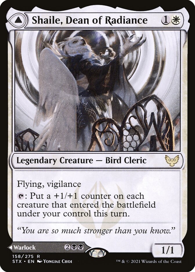 Shaile, Dean of Radiance // Embrose, Dean of Shadow - Strixhaven: School of Mages (Rare) [STX-158] Imagen principal del producto