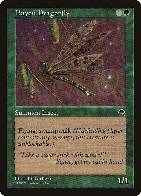 Bayou Dragonfly – Tempest (TMP-215) Magic: The Gathering card | LC-REM-20260804-15151506030924-93cfcca5-070b-4946-b17b-0c94b1e47fcd