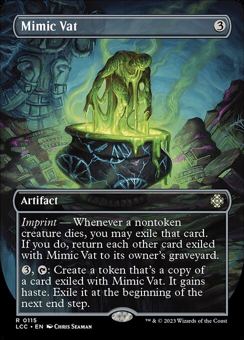 Mimic Vat – The Lost Caverns of Ixalan Commander (LCC-115) Magic: The Gathering card | LC-REM-20260804-15393199161676-93d1c972-2621-4420-adae-cec1da3f965f Main image