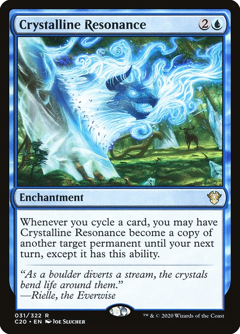 Crystalline Resonance – Commander: Ikoria (C20-31) Magic: The Gathering card