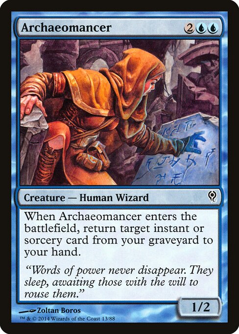 Archaeomancer – Duel Decks: Jace vs. Vraska (DDM-13) Magic: The Gathering card