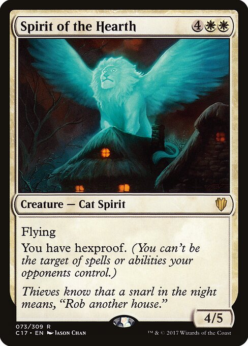 Spirit of the Hearth – Commander 2017 (C17-73) Magic: The Gathering card