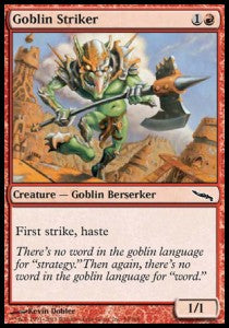 Goblin Striker - Mirrodin (Common) [MRD-94] Hoofdafbeelding