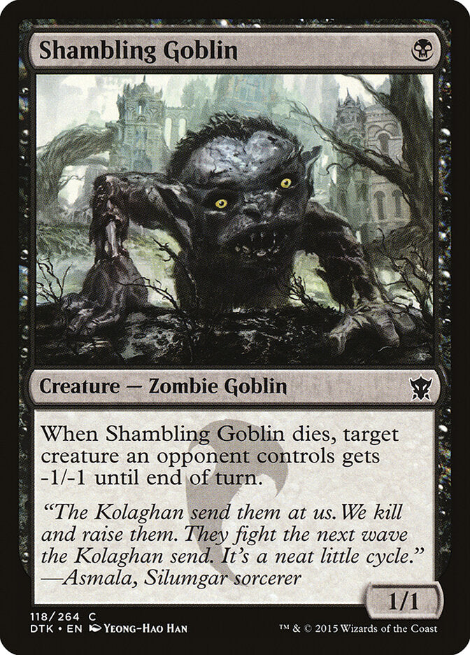Shambling Goblin - Dragons of Tarkir (Common) [DTK-118] Imagen principal del producto