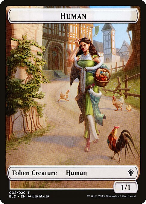 Human – Throne of Eldraine Tokens (TELD-2) Magic: The Gathering card | LC-REM-20260804-15150687256908-94057dc6-e589-4a29-9bda-90f5bece96c4 Hauptbild