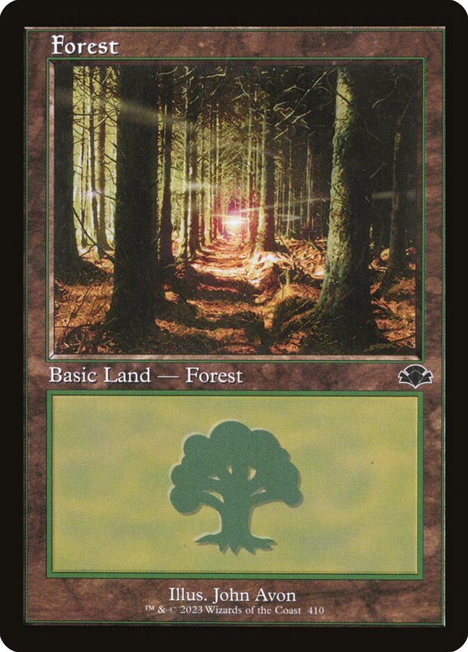 Forest (V.1) - Dominaria Remastered (Land) [DMR-410]