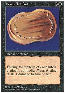 Warp Artifact - Fifth Edition (Rare)