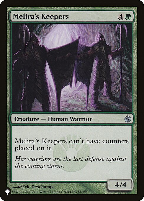 Melira's Keepers – The List (PLST-MBS-83) Magic: The Gathering card | LC-REM-20260804-15151536111948-944604c5-4f73-430e-9b18-576fd01df8f7