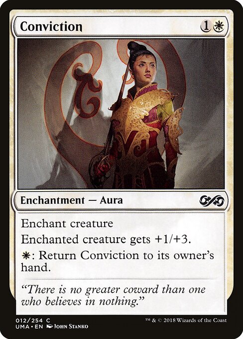 Conviction – Ultimate Masters (UMA-12) Magic: The Gathering card | LC-REM-20260804-15610407223628-94507660-cf60-4fd8-a796-7a6e6f28396d