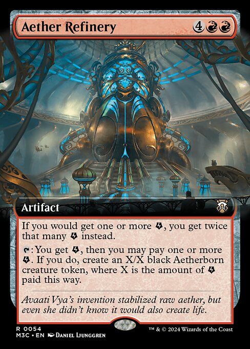 Aether Refinery – Modern Horizons 3 Commander (M3C-54) Magic: The Gathering card | LC-REM-20260804-15339502338380-94553de8-52e8-4209-919a-cdf9289af116