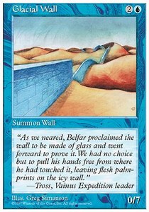 Glacial Wall - Fifth Edition (Uncommon)