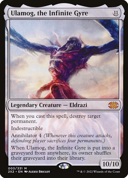 Ulamog, the Infinite Gyre – Double Masters 2022 (2X2-3) Magic: The Gathering card | LC-REM-20260804-15151599583564-9464a820-65de-44f2-9895-46a35e8621a0