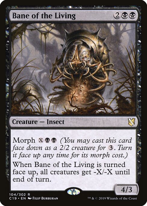 Bane of the Living – Commander 2019 (C19-104) Magic: The Gathering card | LC-REM-20260804-15151521530188-946a0fb7-0e36-47d5-8083-09f48725dff1