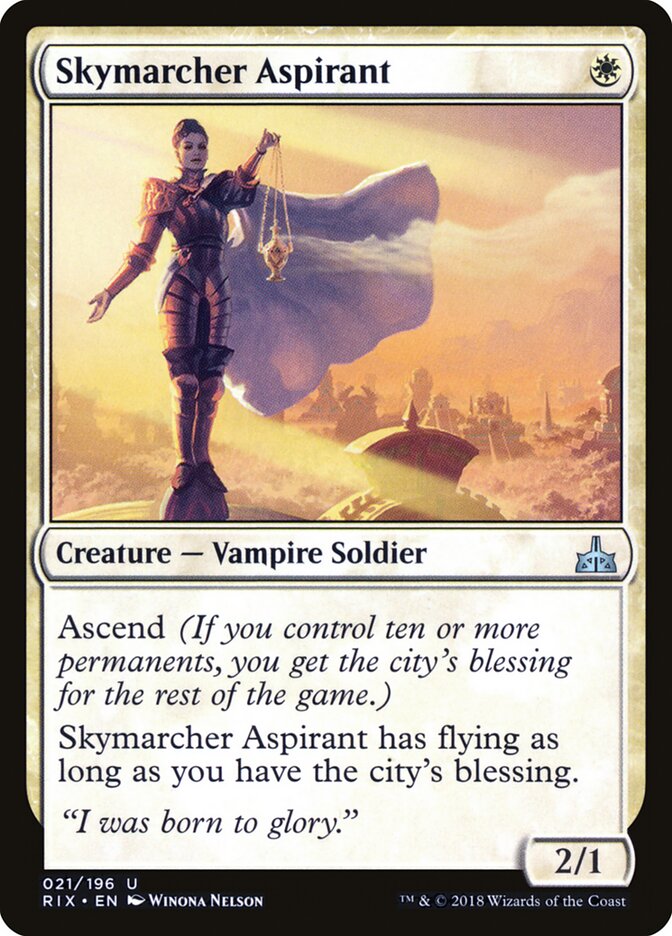 Skymarcher Aspirant - Rivals of Ixalan (Uncommon) [RIX-21]