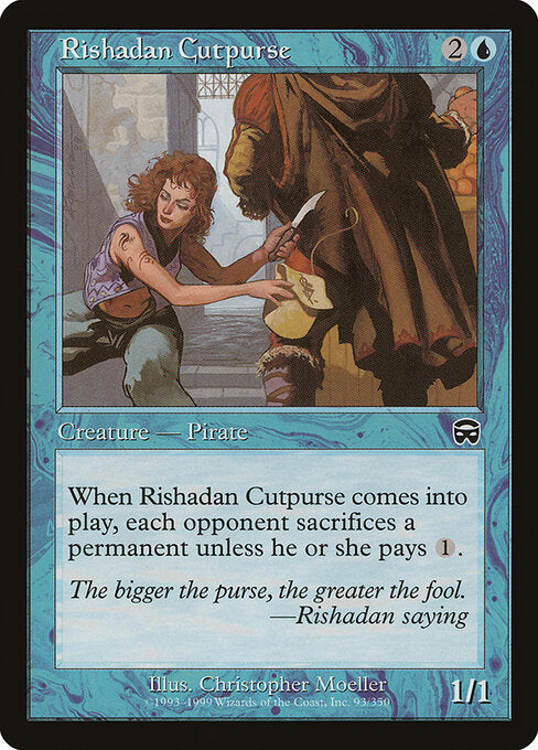 Rishadan Cutpurse – Mercadian Masques (MMQ-93) Magic: The Gathering card | LC-REM-20260804-15935505334604-947fc270-11e3-46cd-9086-e880a5845c79 Imagen principal del producto