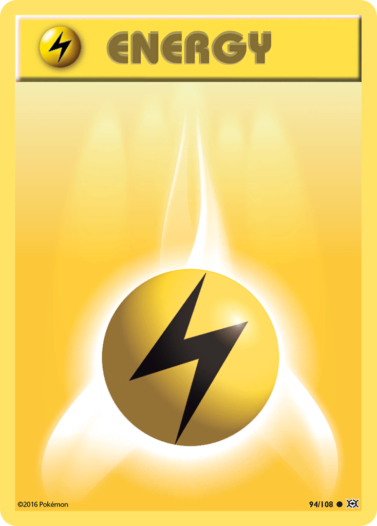 Lightning Energy – Evolutions 94 – Pokémon TCG single card Image principale du produit