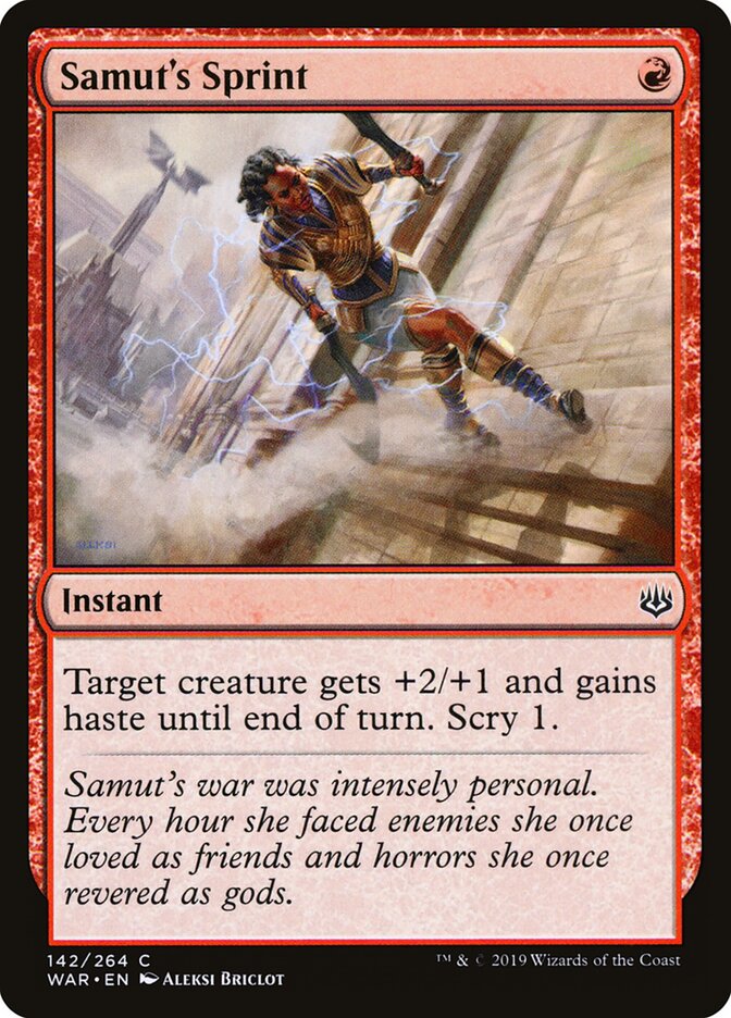 Samut's Sprint - War of the Spark (Common) [WAR-142] Imagen principal del producto
