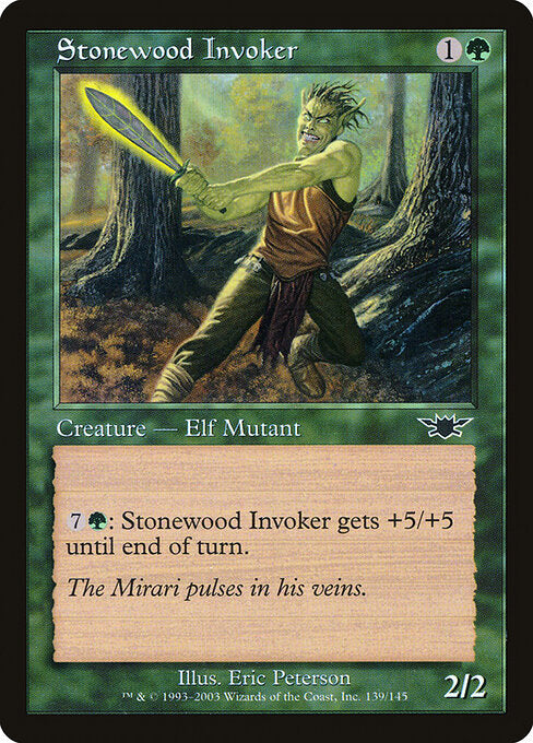 Stonewood Invoker – Legions (LGN-139) Magic: The Gathering card Imagen principal del producto