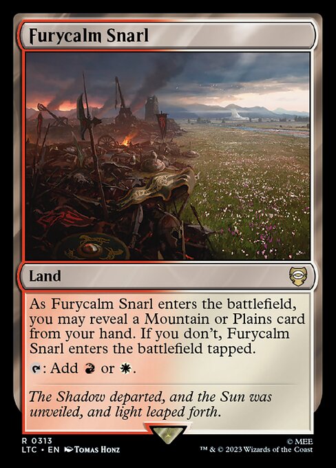 Furycalm Snarl – Tales of Middle-earth Commander (LTC-313) Magic: The Gathering card | LC-REM-20260804-15151732228428-94e25653-b347-4ff3-a914-a00bea46be14