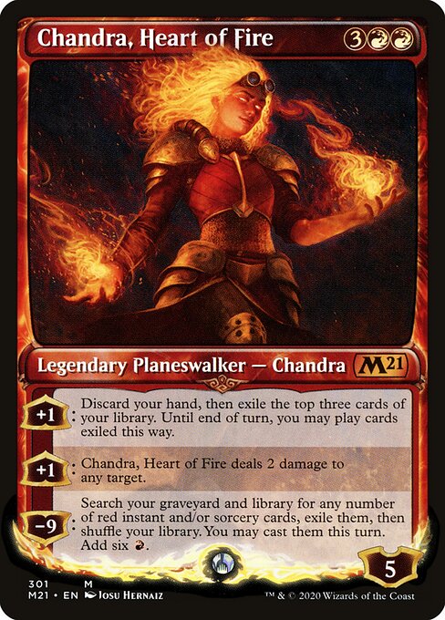 Chandra, Heart of Fire – Core Set 2021 (M21-301) Magic: The Gathering card | LC-REM-20260804-15151525036364-94e6a6bc-73ac-4000-967e-c37450665e03 Imagen principal del producto