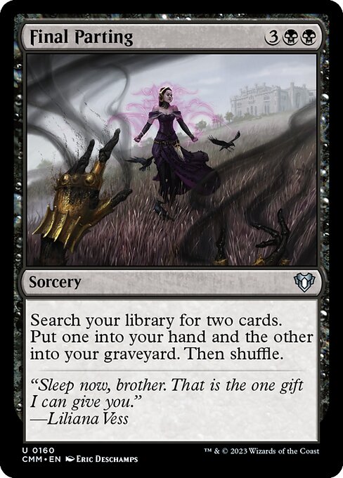 Final Parting – Commander Masters (CMM-160) Magic: The Gathering card Main image
