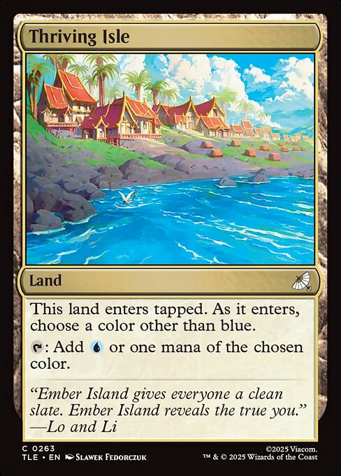 Thriving Isle – Avatar: The Last Airbender Eternal (TLE-263) Magic: The Gathering card | LC-REM-20260804-15573208695116-94f93e5f-dba0-4079-8e6a-dd5d6fe6afa4