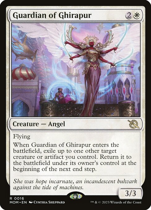 Guardian of Ghirapur – March of the Machine (MOM-16) Magic: The Gathering card