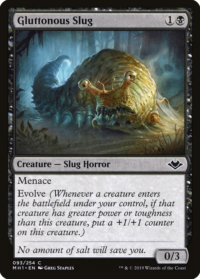 Gluttonous Slug - Modern Horizons (Common) [MH1-93]