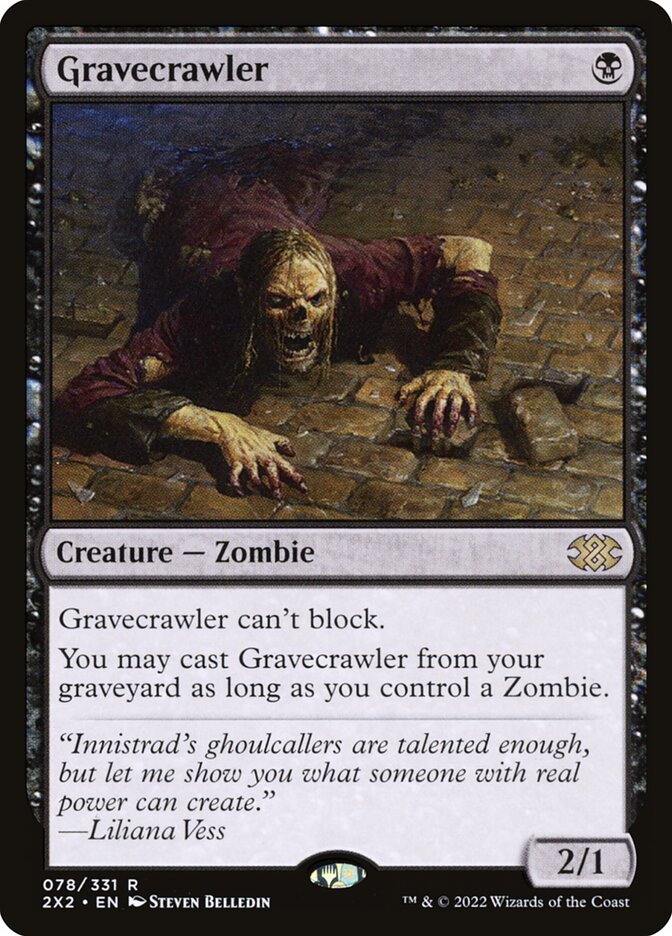 Gravecrawler - Double Masters 2022 (Rare) [2X2-78] Main image