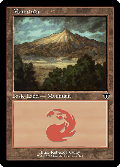 Mountain – Commander Masters (CMM-447) Magic: The Gathering card | LC-REM-20260804-15151357624652-95315204-a5f7-4d20-bda3-957029da29fe