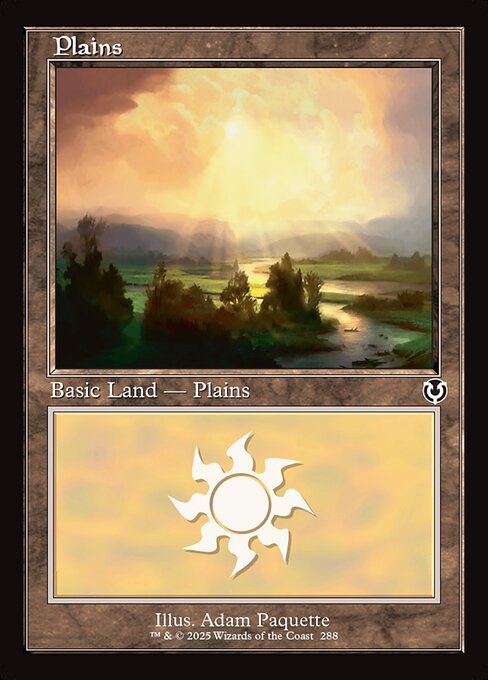 Plains – Innistrad Remastered (INR-288) Magic: The Gathering card
